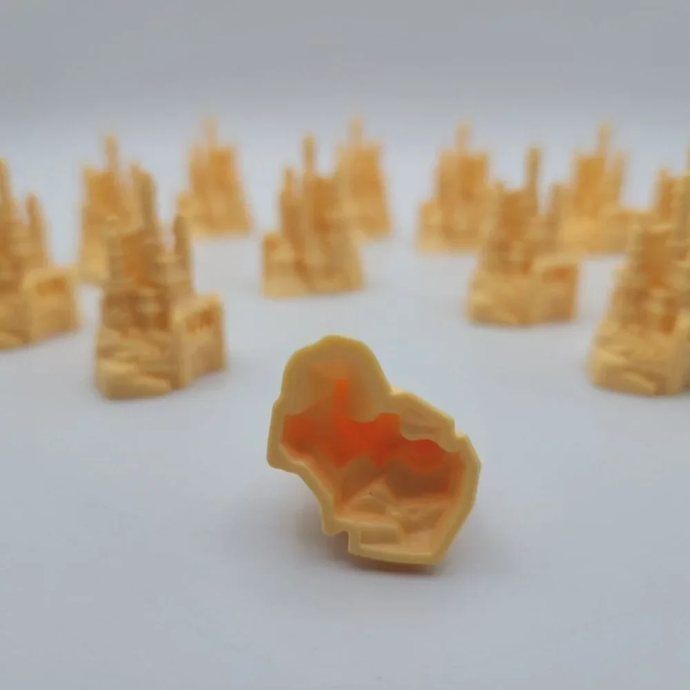 Disney Castle Monopoly Junior Princess Cupcake Topper Replacement Pieces Tokens‎
